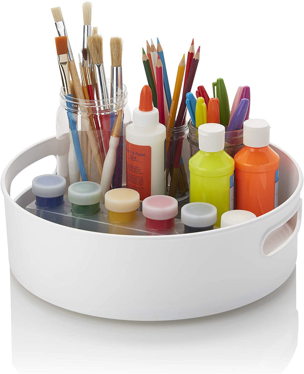SpinSmart 360° Rotating Organizer Tray Creme – Buy 1 Get 1 FREE! | DailySmart Exclusive Offer