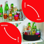 SpinSmart 360° Rotating Organizer Tray Black – Buy 1 Get 1 FREE! | DailySmart Exclusive Offer