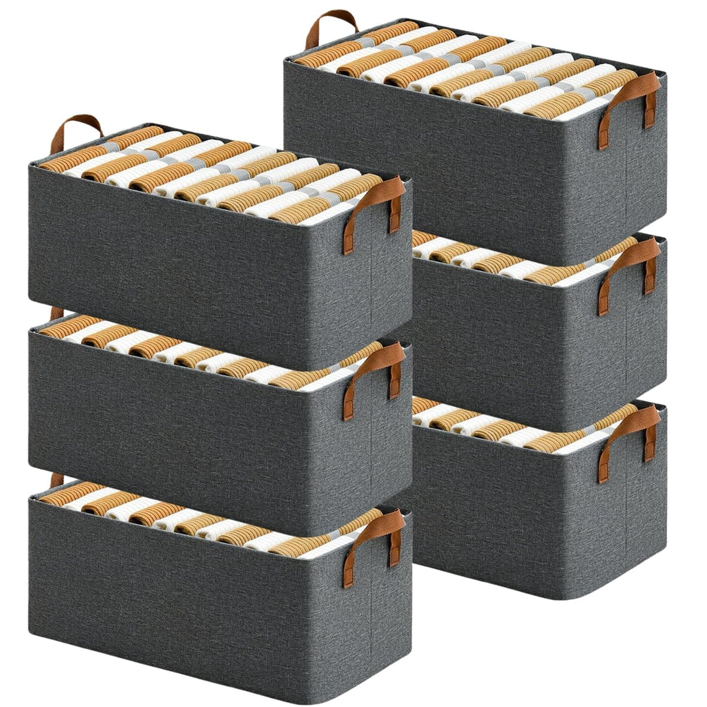 Foldable Storage Box - Family Pack (6 Pc)